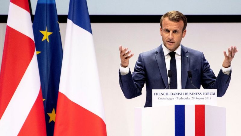Macron: French 'Gauls' resistant to change, unlike 'Lutheran' Danes ...