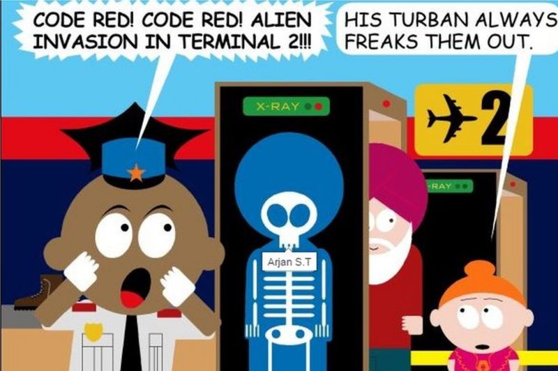 The Sikh who cracks turban jokes to fight stereotypes BBC News