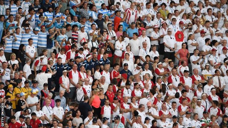 Rugby World Cup: England fans 'upset' with cancellation of France match ...