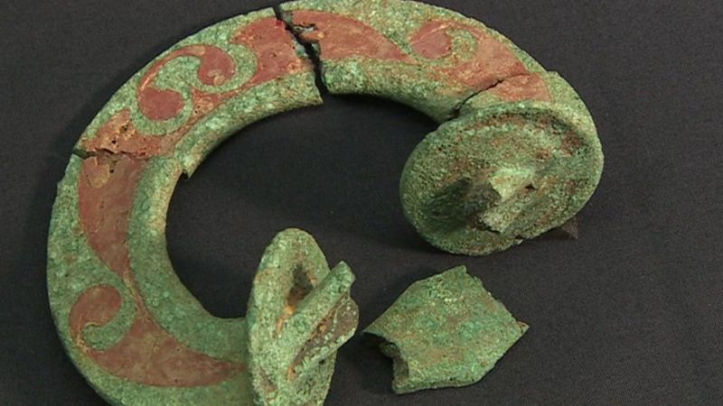 Pembrokeshire chariot burial finds ruled as treasure - BBC News