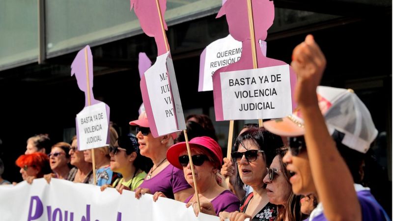 Spain Women Top Court Rules Wolf Pack Gang Were Rapists Bbc News