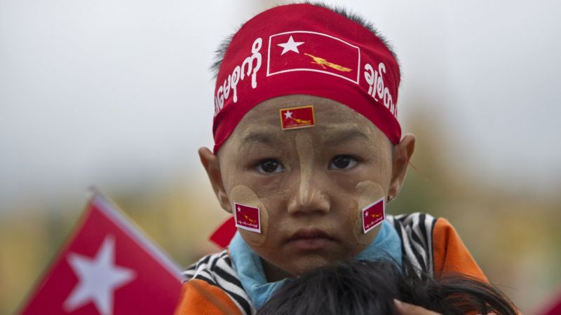 Myanmar Election Opposition Mp Attacked At Rally Bbc News 