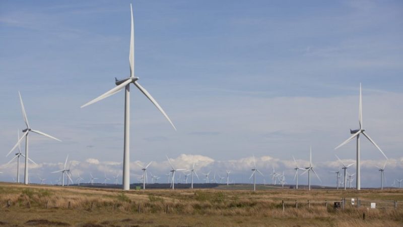 'Super battery' for Scottish Power's Whitelee wind farm - BBC News