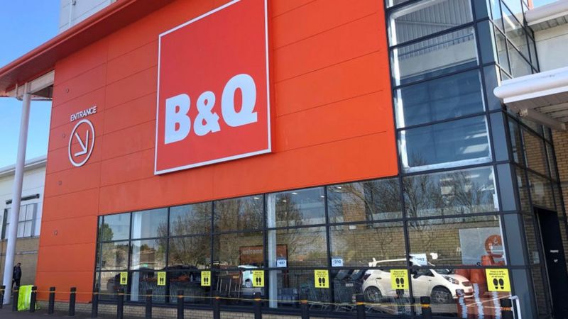 Coronavirus: B&Q Reopens Stores Closed Amid Lockdown - BBC News