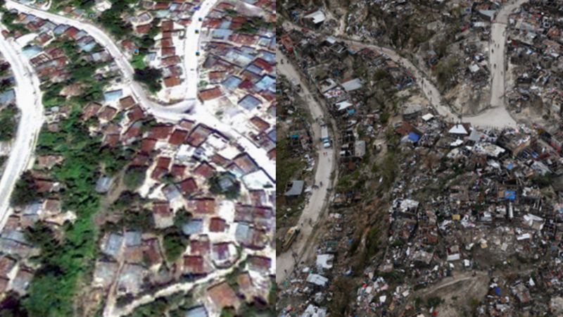 Haití Antes Y Después Del Huracán Matthew Las Devastadoras Imágenes