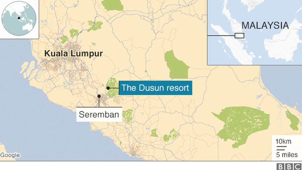 Lokasi Mayat Nora ditemuka