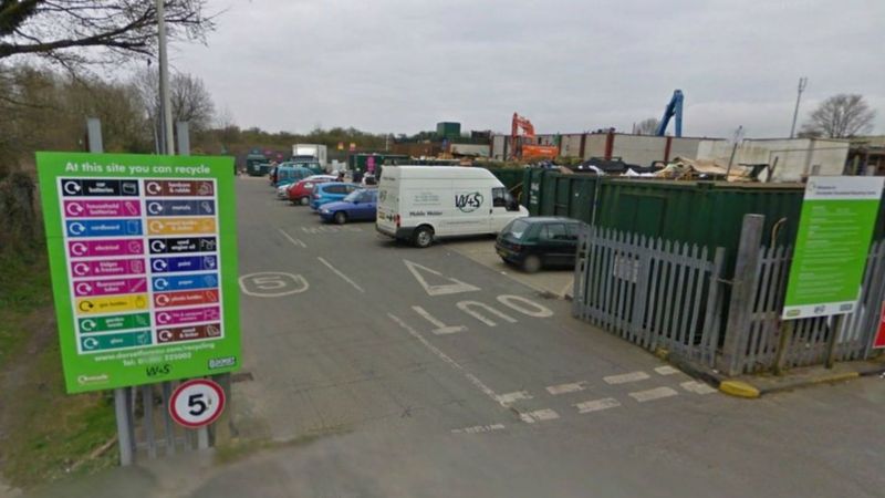 Charges introduced at Dorset household waste recycling centres - BBC News