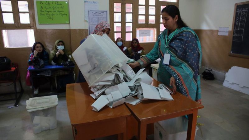 Pakistan Elections 2024 Count Under Way After Controversial Election