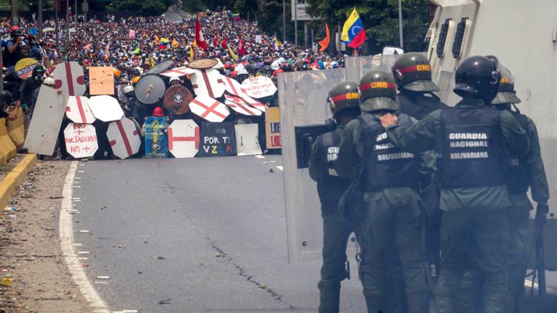 5 Escenas De Violencia De Una Intensa Jornada De Protestas En Venezuela