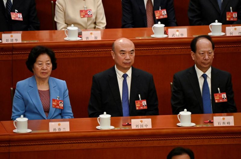 中国新一届政府领导班子的新老面孔 - BBC News 中文