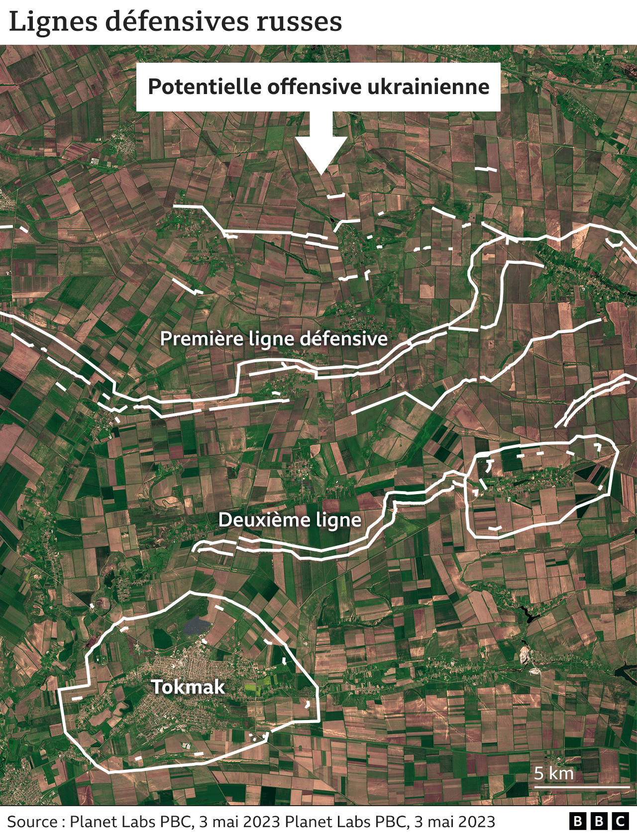 Guerre En Ukraine : Des Images Satellite Révèlent Les Défenses Russes ...