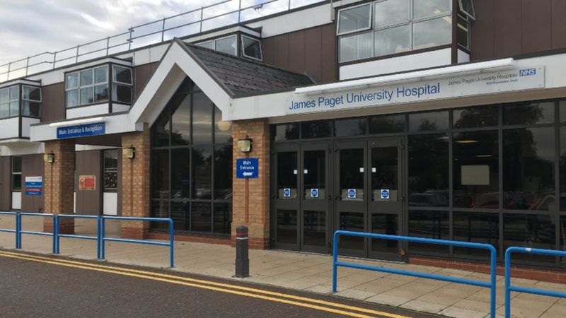 James Paget Hospital buys land for new staff car park - BBC News