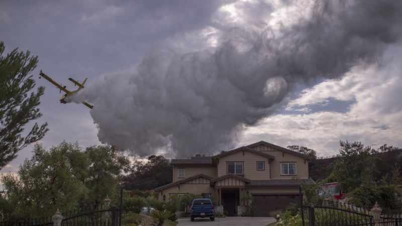 Los Angeles Wildfires City Battles largest Fire In History BBC News