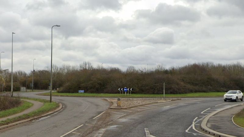 A15 Driver Jailed After 100mph Chase Ends In Crash Bbc News