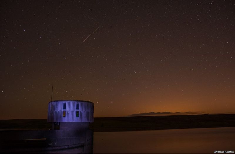 Perseids Meteor shower captured across UK skies BBC News