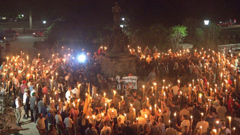 Sou Nazista Sim O Protesto Da Extrema Direita Dos Eua Contra Negros