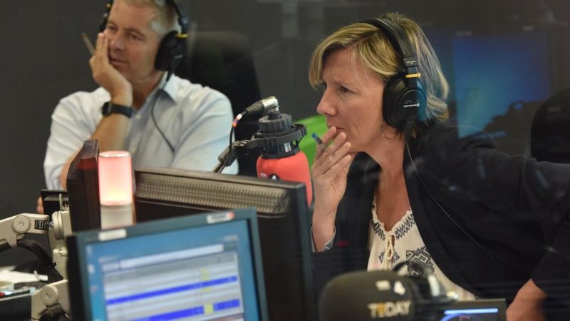 Sarah Montague 'incandescent with rage' over BBC Radio 4 pay - BBC News
