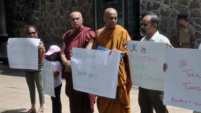 Sri Lankans Demand Uk Take Back Rotting Waste Bbc News Sri Lankans Demand Uk Take Back Rotting Waste Bbc News
