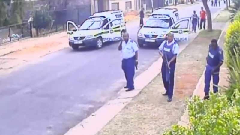 South African Police Filmed Shooting Suspect Dead Bbc News 0760