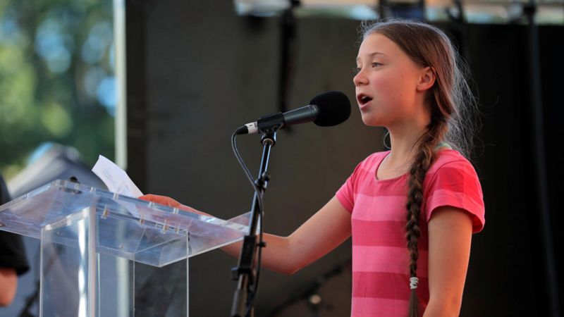 greta thunberg short biography english