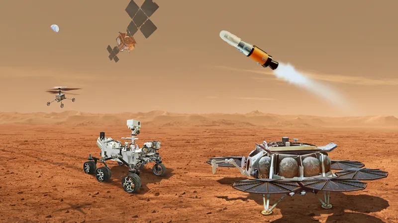 Nasa: 'New plan needed to return rocks from Mars'