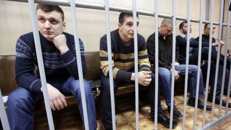Бывшие бойцы "Беркута" в киевском суде