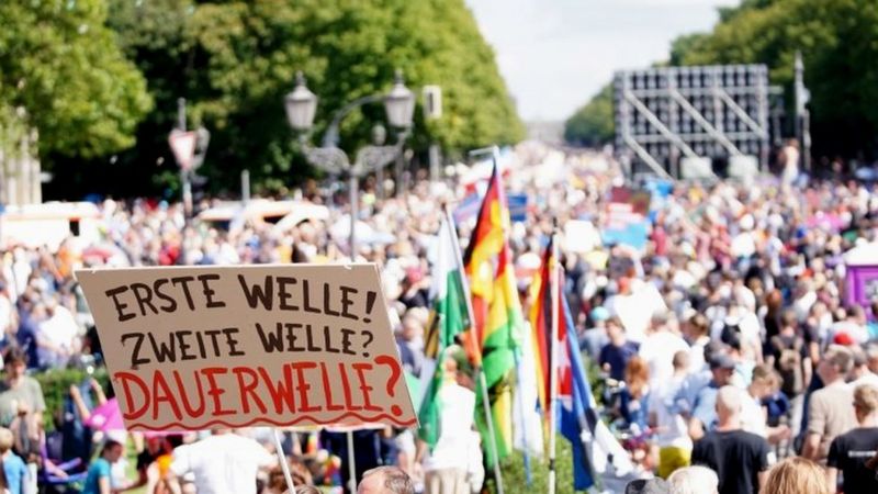 Germany Coronavirus: Hundreds Arrested In German 'anti-corona' Protests ...