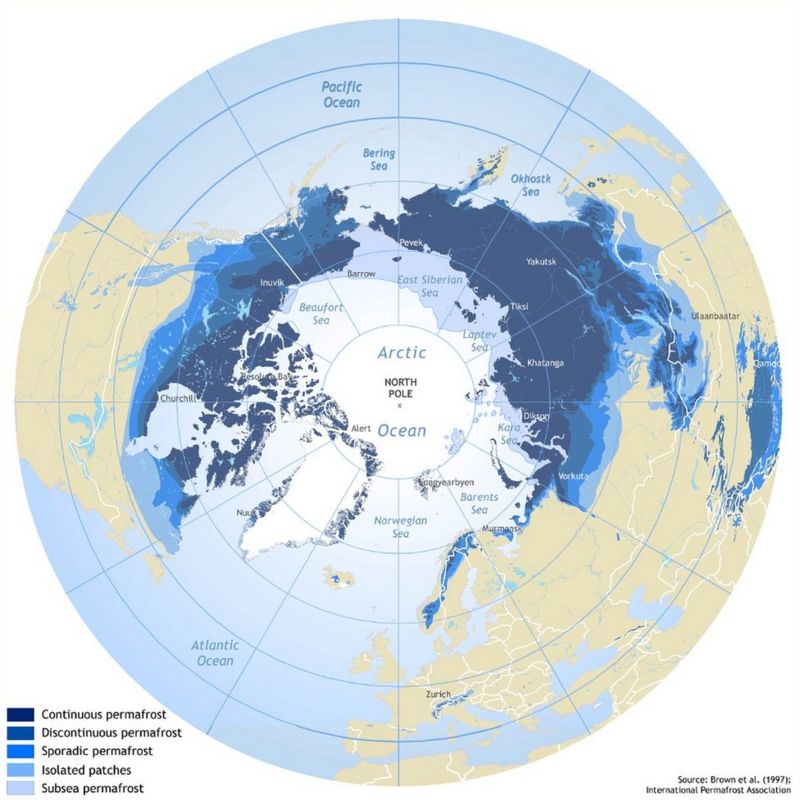 Permafrost warming in parts of Alaska 'is accelerating' BBC News