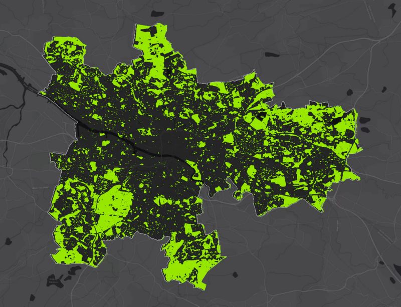 Edinburgh and Glasgow top UK list of green space cities - BBC News