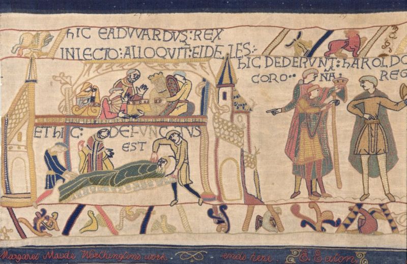 Bayeux Tapestry The story in six scenes BBC News