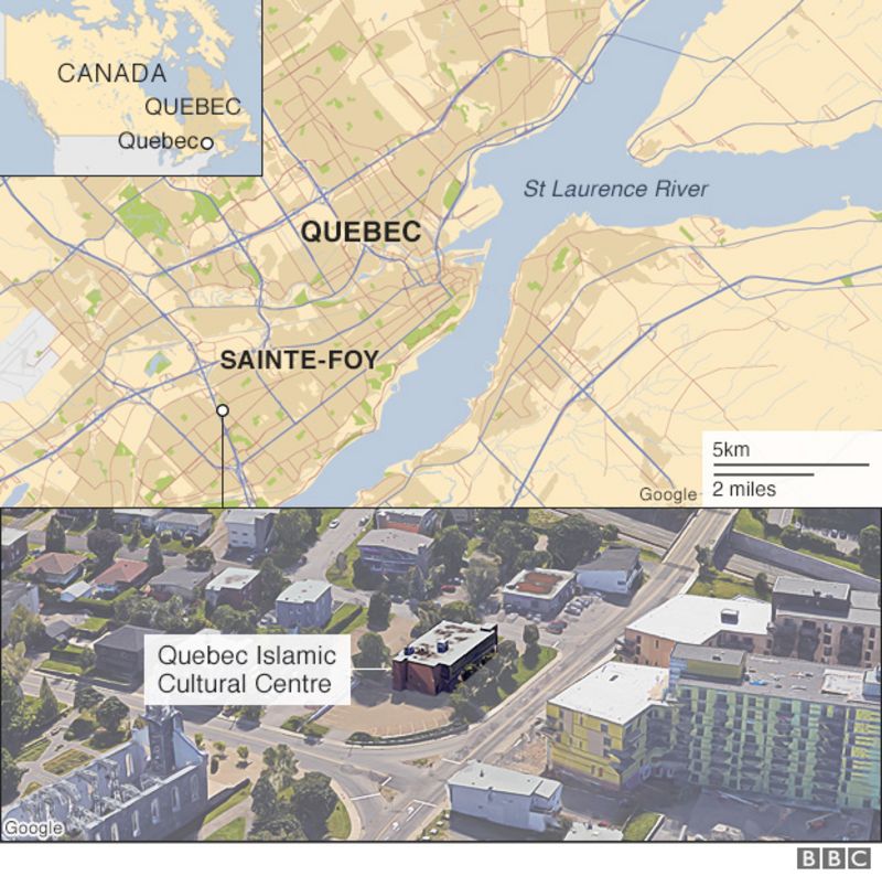 Quebec mosque attack: Student Alexandre Bissonnette charged - BBC News