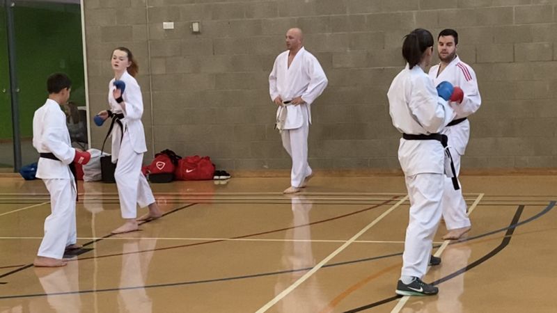 The Glasgow Karate Club Where Women Fight Men Bbc News 