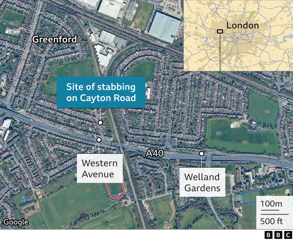 Greenford mobility scooter killing Man arrested over stabbing BBC News