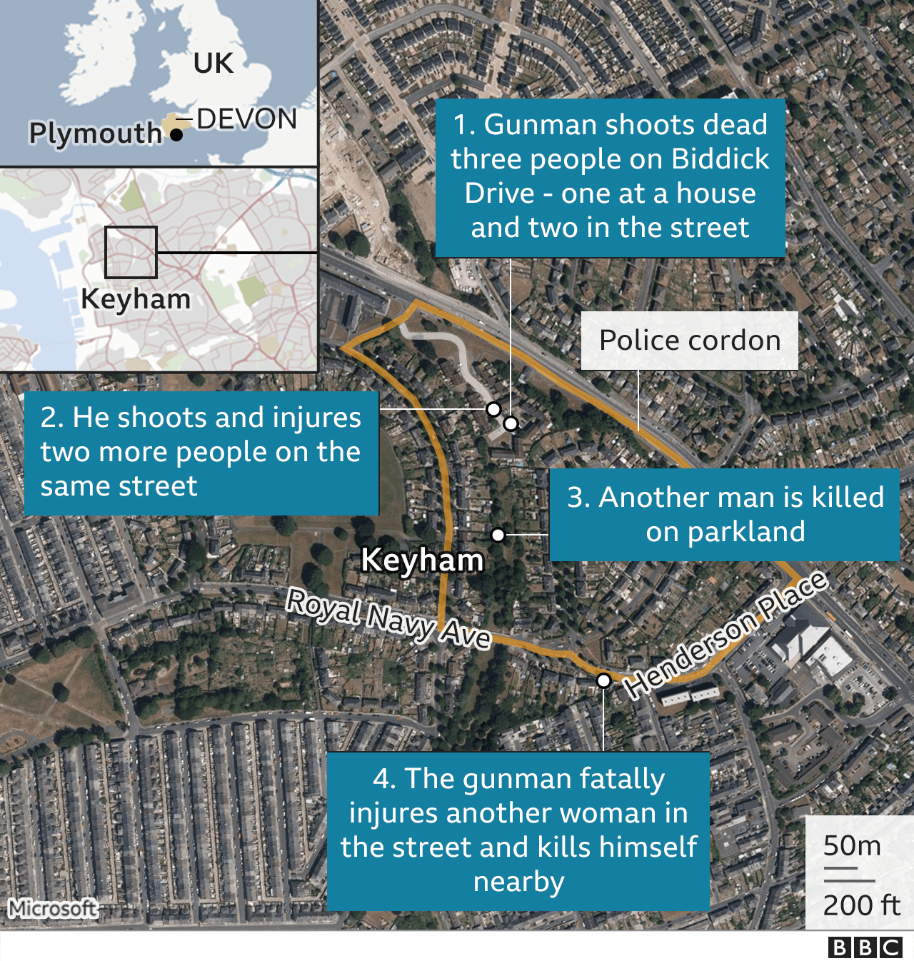 Plymouth Shooting What Happened Bbc News