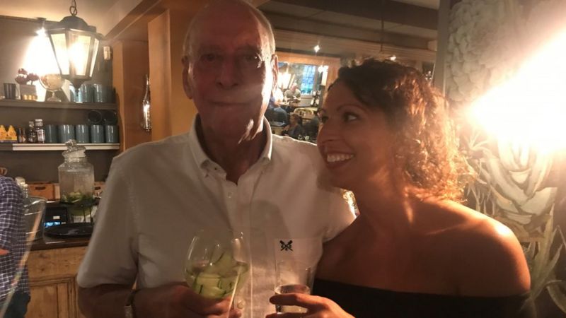 Vicki and her dad