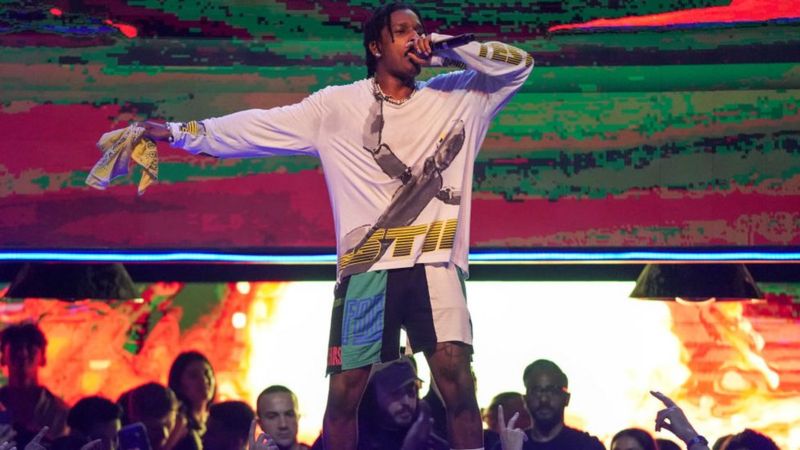 Asap Rocky Arrested In Sweden On Suspicion Of Assault Bbc News 