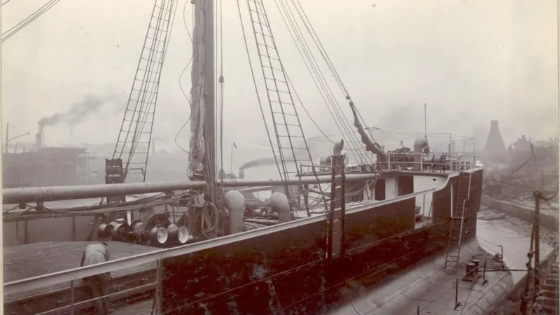 The SS Cheltenham was captured in 1904 and renamed Tobol