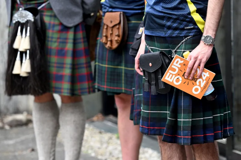 Scottish Fans Celebrate World Cup Entry with Sporrans Allowed at Matches!