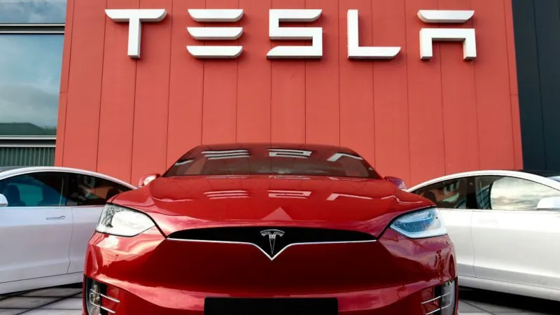 Tesla shares slump after European sales fall