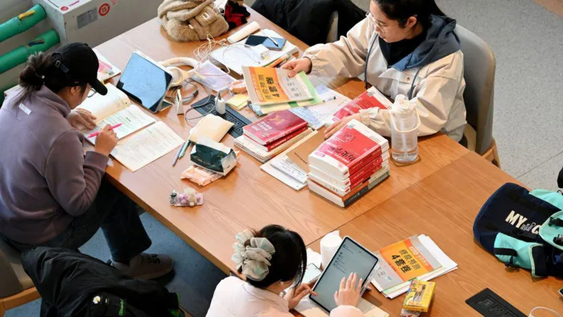 China student says college made her 'take off trousers' for period leave