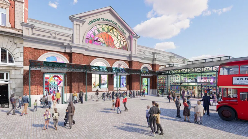 El Museo del Transporte de Londres será renovado.