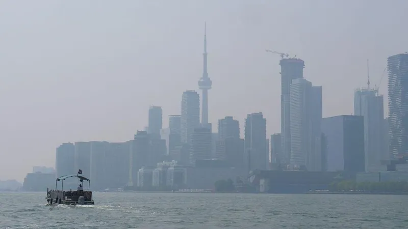 Air quality alerts issued in Canada and US as wildfires continue to burn