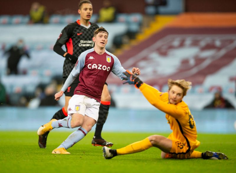 Louie Barry Aston Villa forward signs new deal BBC Sport