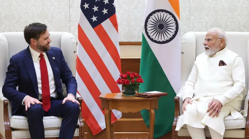 Modi and Vance praise progress in trade talks as higher tariffs loom
