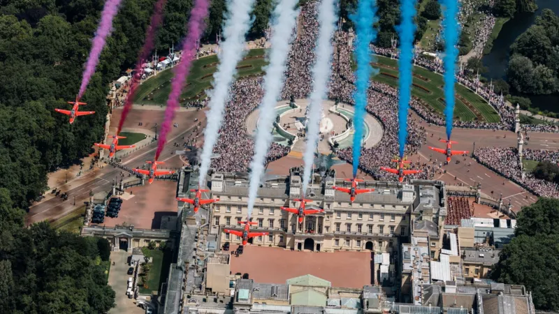 Los Red Arrows recibirán nuevos aviones que reemplazarán a los antiguos Hawk.