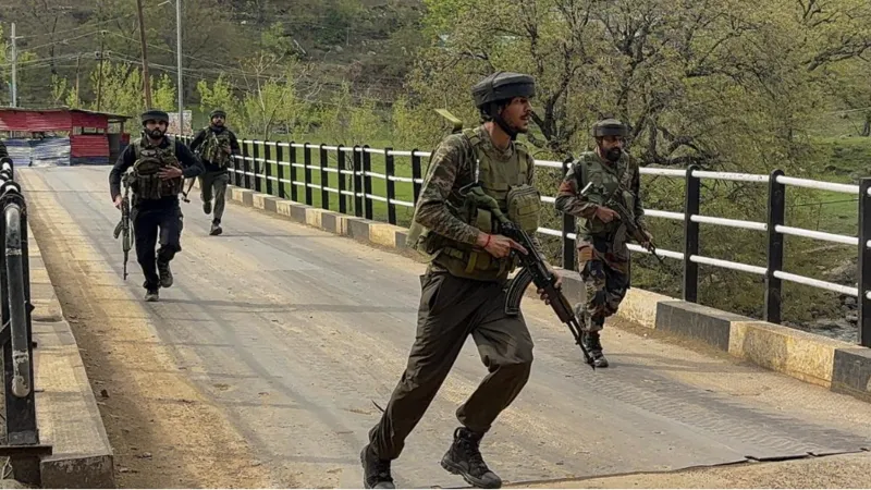 At least five killed after gunmen open fire on tourists in Indian-administered Kashmir