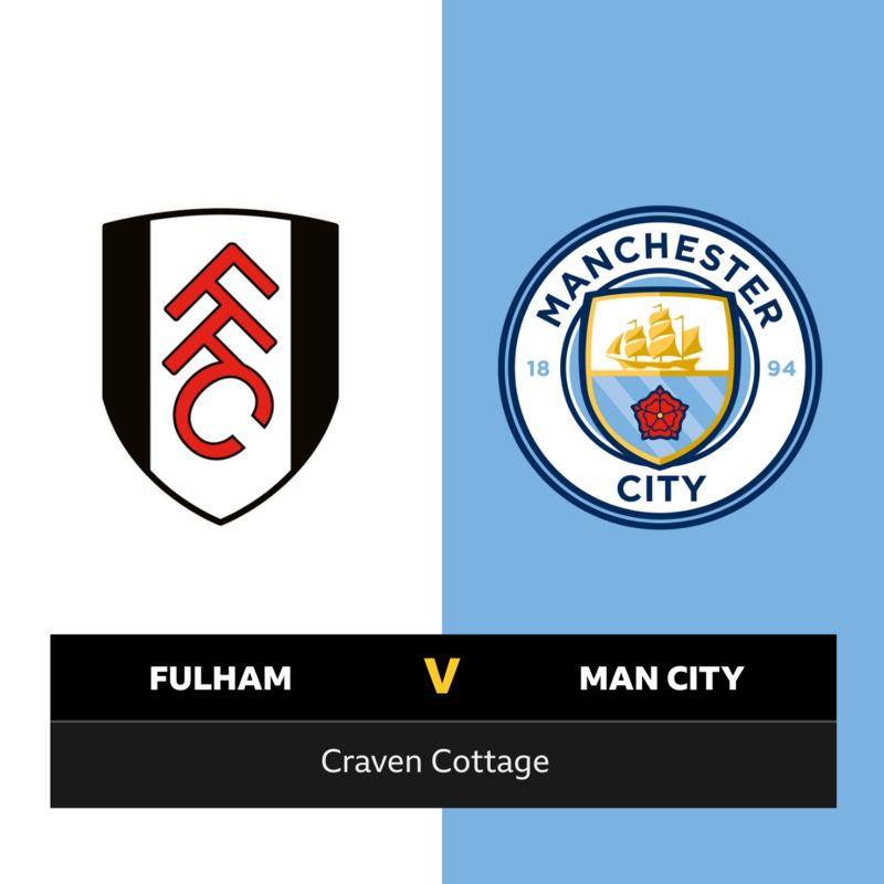 Fulham V Manchester City Follow Live Bbc Sport 6216