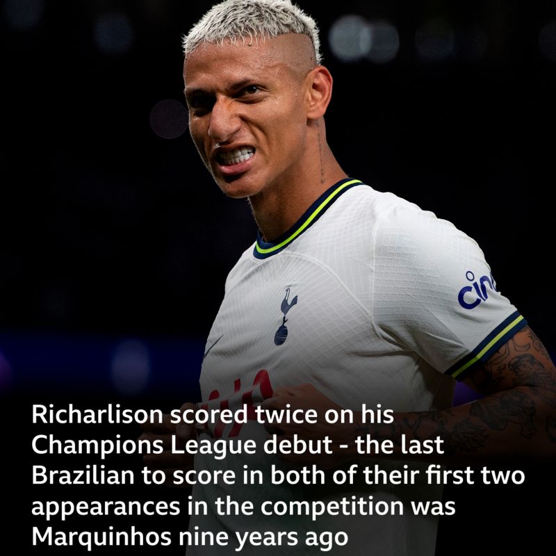 Sporting v Tottenham Pick of the stats BBC Sport