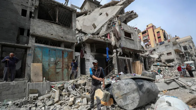Israeli strikes across Gaza kill at least 50, Palestinian officials say