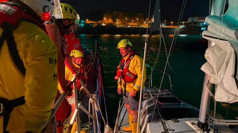 El sábado fue «excepcionalmente ajetreado» para la RNLI de Jersey.